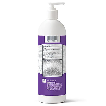 Medline Remedy Clinical Skin Cream,Vanilla Scent (16 fl oz),Moisturizing Face and Body Cream for All Ages,Paraben & Sulfate Free,Quick Absorbent Formula,Hypoallergenic Skin Moisturizer,(Pack of 4) - size: 16 Fl Oz (Pack of 4)