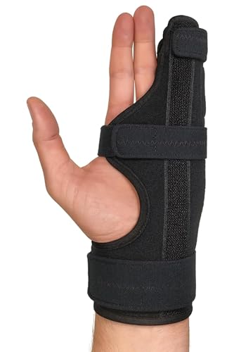 Metacarpal Finger Splint Hand Brace | Little Pinky Finger Splint For Boxer Fractures l Broken Ring or Hands Cast |Trigger Immobilizer Straightener l Ulnar Gutter Support | Boxer Brace LEFT HAND L/XL - color: Left, size: Large/X-Large (Pack of 1)