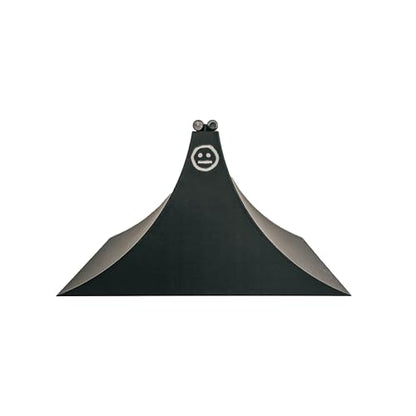 Spine Ramp Fingerboard Obstacle - Double Quarterpipe 6.75 x 3.75 x 2.75 in