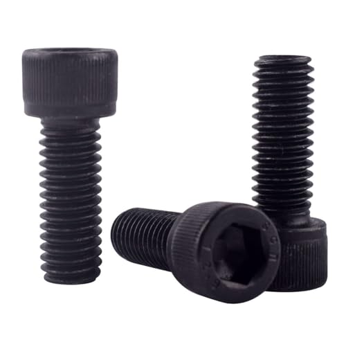 10Pcs 3/8-16 x 1-3/4" Socket Head Cap Screws Bolts, 12.9 Grade Alloy Steel Black Oxide Finish, Allen Hex Drive, UNC Coarse Full Thread - size: 3/8-16 x 1-3/4" (10PCS)