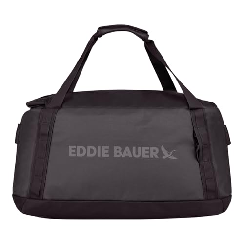 Eddie Bauer Maximus Duffel Bag 40L and 70L | Hiking | Outdoor | Travel | Lightweight | Weather-Resistant | Durable | Rugged - color: Black, size: 70L