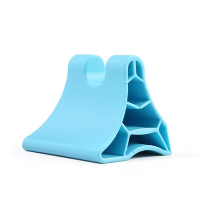Trigger Point Massage Tool, Handheld Deep Tissue Manual Massager for Neck, Shoulders, Back & Feet, 3-Edge Pressure Point Design, Portable (Blue)