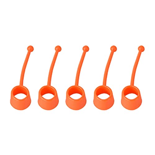 Elastic Silicone Finger Strengthener, 5 Hand Exerciser, Recovery Physical Equipment Workout Extension, Hand Grip Trainer Strength Stretching Rehabilitation - size: 75 lbs 5 finger cots
