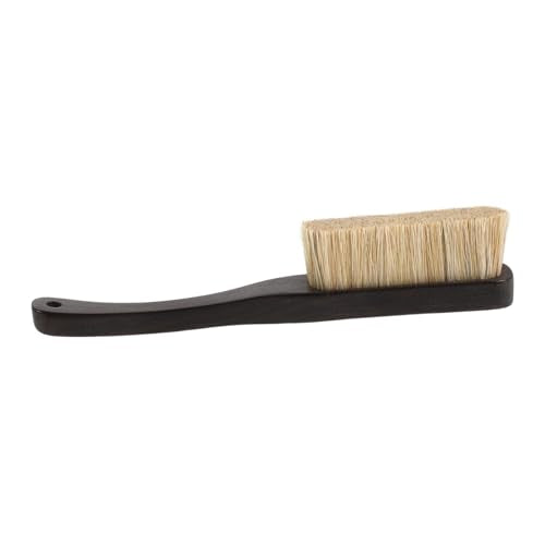 Mikikit Bouldering Chalk Cleaner with Boar Hair Bristles and Wooden Handle for Outdoor Climbing, Quick Drying and Gentle on Natural Rock, for Year- Climbing and Professional Climbers