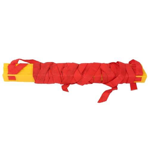 14-Rung Alacrity Speed Training Ladder for Soccer, Football, and Training – Includes Storage Bag – Made of Durable PP Plastic and High-Density Braid Belt – Lightweight & Portable