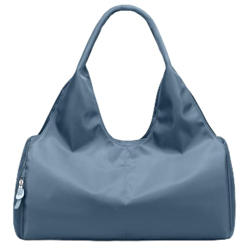 Forestfish Yoga Gym Bag For Women With Shoes Compartment & Wet Dry Storage Pockets Lightweight Duffel Bag, Navy - color: Navy
