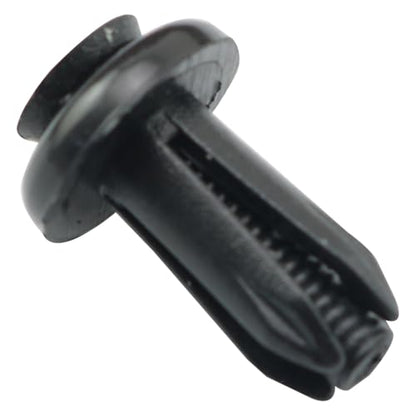 50PCS Pegboard Hooks Accessories Nylon Expansion Screw Holder Rivet Clip Mounting Shelf Shelf Basket For Car Front Bumper Fasteners Multi-Tool Hanger Piece Black