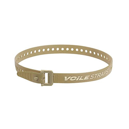Voile Straps - 25" Nylon Buckle Tan - color: Tan