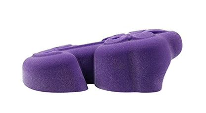 Atomik Rock Climbing Holds XL Screw-On Flower in Bright Purple