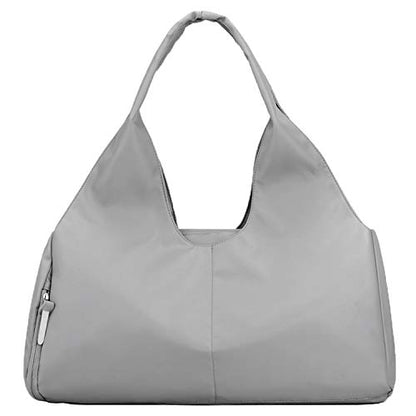 Forestfish Yoga Gym Bag For Women With Shoes Compartment & Wet Dry Storage Pockets Lightweight Duffel Bag, Grey - color: Grey