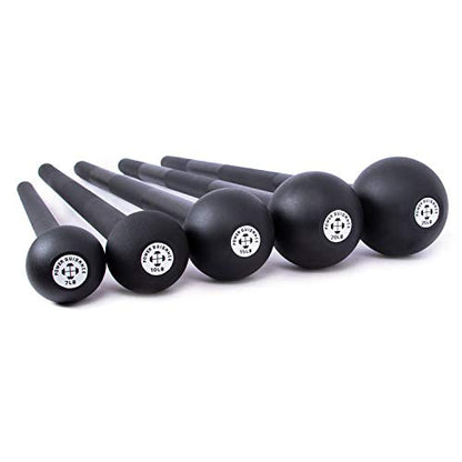 POWER GUIDANCE Steel Mace Macebell Cast Iron Training Full Body Workout, Shoulder, Core Strength, Muscles, Joints (7lb to 25lb)
