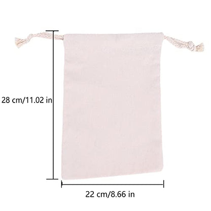 Breathable Dust-proof Drawstring Storage Pouch String Bag for Handbags Purses Shoes Eco Bag (5 PCS,8.66 * 11 in) - style: 5 Pcs,8.66 * 11 in