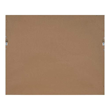 DesignOvation Beatrice Framed Linen Fabric Pinboard, 27x33, White, Rustic Wall Organization - color: White, size: 27" x 33"