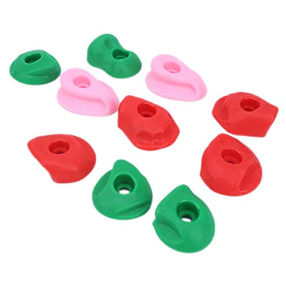 10pcs Stylish Large Rock Climbing Holds Set, SkinFriendly Textured Grips for Climbers, PE Plastic, for Climb Enthusiasts - size: Small 10 packs, style: Small 10 packs