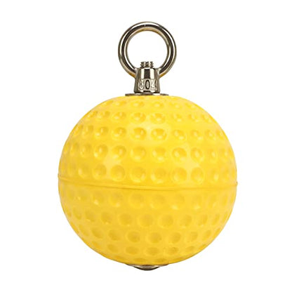 Pull Up Ball Grip with Straps, Multi Functional Climbing Ball Handles for Strength Training, Non - Slip PU Fitness Grips with Stainless Steel Hooks, for Indoor Outdoor