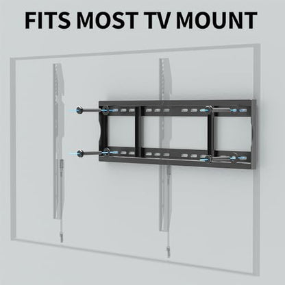 HOME VISION Wall Anchors Hardware Kit for TV Wall Mount - Including M7 Lag Bolts, Wall Anchors, Washers, Allen Key, Bubble Level, TV Mounting Screws Kit for Wood Stud/Brick/Concrete Wall Installation