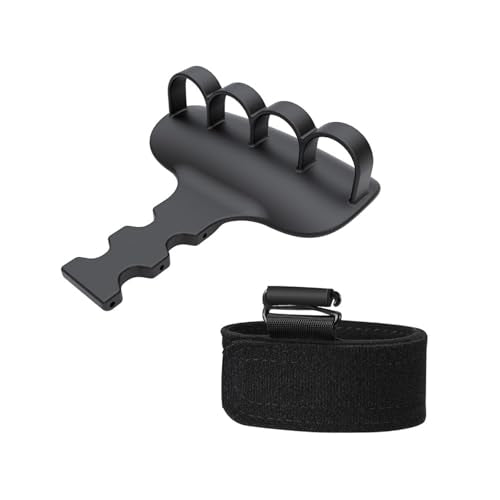 Finger Strengthener Extension Exerciser Stretcher Hand Grip Strengthener, Hand Extension Exerciser and Forearm Workout Ring for Hand Therapy, Rock Climbing - Relieve Pain for Arthritis