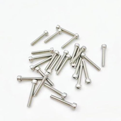 100pcs M3-0.5x16mm Socket Head Cap Screws Bolts, Stainless Steel 18-8 (304), Bright Finish, Fully Threaded, Allen Socket Drive - size: M3-0.5x16mm(100)