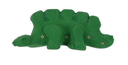 Atomik Rock Climbing Holds Screw-On Stegosaurus in Green