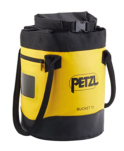 PETZL BUCKET Upright Rope Bag - color: Yellow, size: 15 Liters