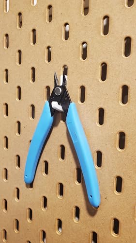 'Just Hanging' Pegboard Hook Packs, Compatible with IKEA SKADIS Pegboard, Display Hook SKADIS Accessory (Glossy White, 12pk, LV-Hook) - color: Glossy White, size: 12pk, LV-Hook