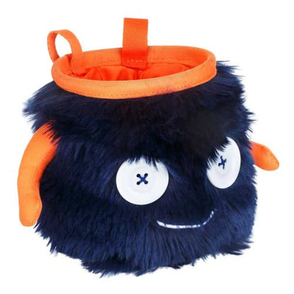 8BPLUS Chalk Bag for Rock Climbing and Bouldering, Chalk Pouch incl Belt & Biner – Cute Funny Character Design, Wide Opening, Gear with Personality, Gift for Climbers - style: MORITZ