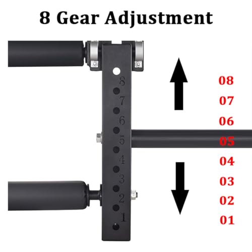 Seated Leg Extension, 8-Gear Adjustable for Muscle Training, Compatible with 2.5cm Barbell Plates - Fitness Equipment Attachment (2.6cm 2.5cm Diameter) - color: 2.6cm, size: 2.5cm diameter