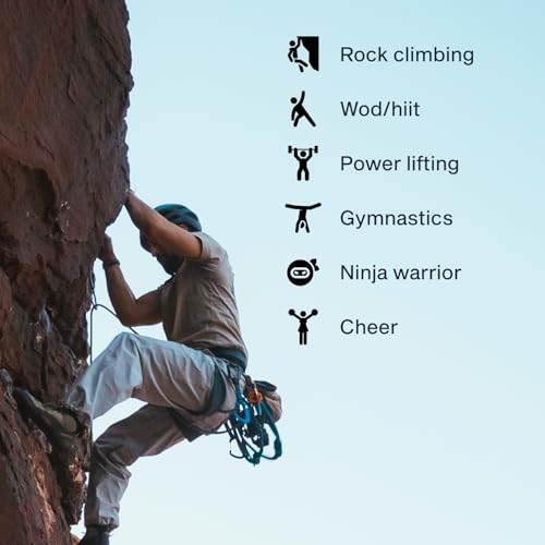 RUNGNE Premium Climbing Chalk - High Performance Chalk for Rock Climbing, Bouldering, Weightlifting & More - Unmatched Grip and Skin Friendly - size: 75 G
