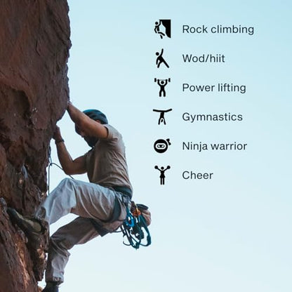 Premium Climbing Chalk - High Performance Chalk for Rock Climbing, Bouldering, Weightlifting & More - Unmatched Grip and Skin Friendly - size: 60 G