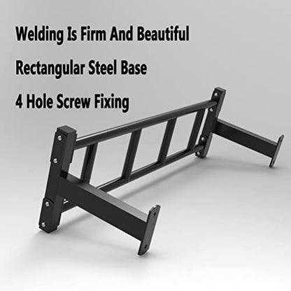 Wall-Mounted Pull Up Bar Chin Up Bar Safe and Stable Horizontal Bar Climbing Frame Suitable for Muscle Strength Training in Home Gym Load 300KG,