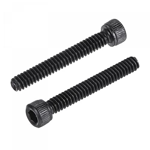 uxcell #6-32x1" Hex Socket Head Cap Screw Bolts 12.9 Grade Alloy Steel 25pcs - size: #6-32x1"