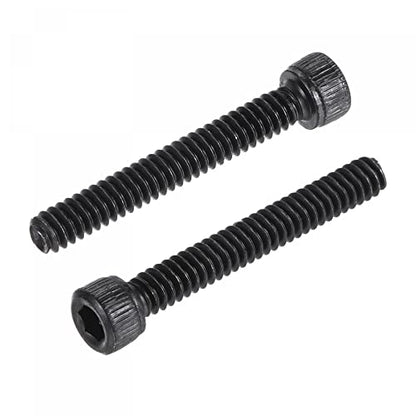 uxcell #6-32x1" Hex Socket Head Cap Screw Bolts 12.9 Grade Alloy Steel 25pcs - size: #6-32x1"