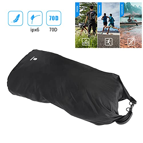 HURRISE Bag: Made of 70D Hightoughness Nylon, IPX6 Rating, This Multifunctional Lightweight Storage Bag Is Suitable for Camping and hiking. (35L)