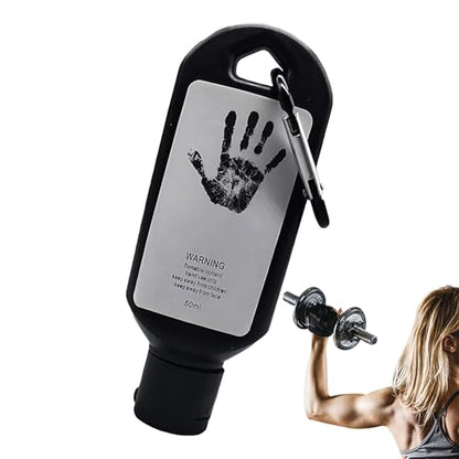 Hand Chalk - Non-Slip Liquid Exercise Accessories - 50ml Rock Climbing Grip Gymnastics Chalk - for Basketball Badminton Training Weightlifting Deadlifts Athletes Powerlifters - color: Black