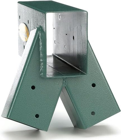 Eastern Jungle Gym Easy 1-2-3 90° A-Frame Swing Set Bracket Heavy Duty for Ez, Simple Install - DIY Swing Set Parts | Heavy Duty DIY Swing Set Hardware for Outdoor Playset Frame Construction, 90 Degree Bracket Beam Connector - style: 90° A-Frame Swing Set
