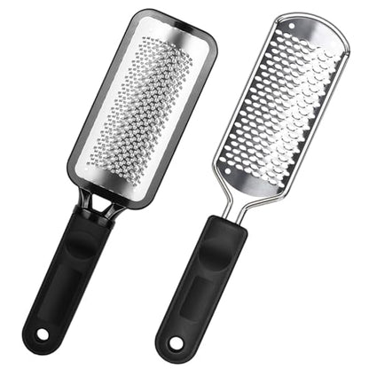 Professional Pedicure File and Callus Remover - Stainless Steel Material, Ergonomic Handle, can Easily Remove Hard Skin, Callus, Dryness, Leaving Your feet Soft and Smooth (Home/Salon use)