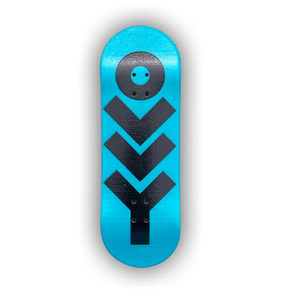 Yllo Olly Complete 5 Ply Wood 100mm x 33mm Fingerboard with Upgraded 32mm Trucks, Lock Nuts, CNC Wheels