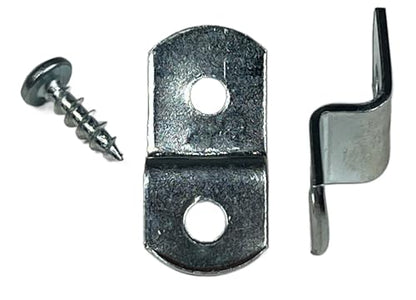 Canvas Clips for Picture Framing Screws Included 15 per Pack ( Choose Your Offset Size ) by E.H.C. (1/4" Offset) - size: 1/4" offset