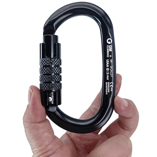GM CLIMBING Swing Cheek Micro Pulley 30kN CE UIAA Certified - color: Pulley Kit | Ball Bearing, Triple Lock