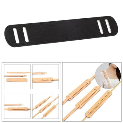 Replacement Shoulder Pad Anti Slip Cushion Shoulder Strap for Travel Backpack - color: Black L
