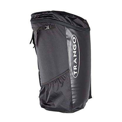 TRANGO Crag Pack 2.0-45L Climbing Backpack with Rope Bag Compartment, Mini Tarp, Shoe Pouch, Rock Climbing & Bouldering, Black/Yellow - color: Black/Yellow