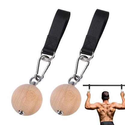 Rock Climbing Ball Grips 2 Pieces Rock Climbing Grip | Non-Slip Forearm Exerciser for Barbell Resistance Band Handle Training Exercise