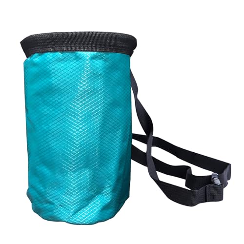Camper Accessories, Rock Climbing Chalk Bag Adjustable Bag Bouldering Chalk Bags Bucket for Rock Climbing Weight Lifting - color: Blue