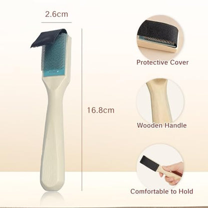 1Pcs Dance Shoe Brush for Suede Soles Hard Bristle Cleaning Brushes for Ballroom Bowling and Rubber Sole Shoes Sole Cleaner Brush for Bottoms, Shoe Cleaning Brush for Suede and Leather