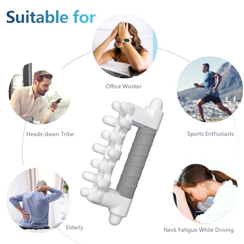 Fascia Massage Tool Blaster for Cellulite,Handheld Myofascial Release Tool for Deep Tissue Massage,Trigger Point Massage Tool for Manual Massage of Neck & Back - color: Grey