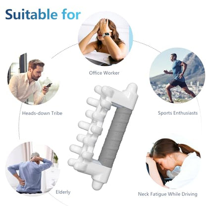 Fascia Massage Tool Blaster for Cellulite,Handheld Myofascial Release Tool for Deep Tissue Massage,Trigger Point Massage Tool for Manual Massage of Neck & Back - color: Grey