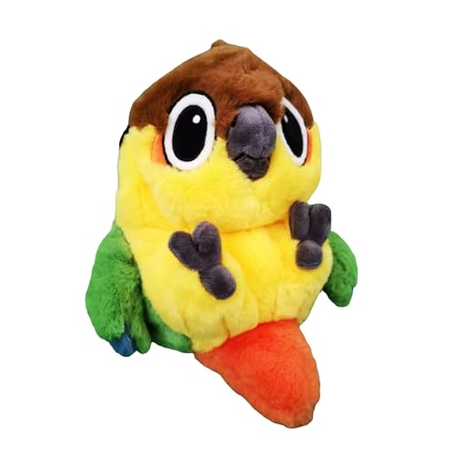 Parrot Rock Climbing Chalk Bag, Cute Bird Climbing Chalk Bucket, Adjustable Waist Belt for Indoor Outdoor Bouldering Sport Climbing, Unique Climbing Gear Gift for Climbers