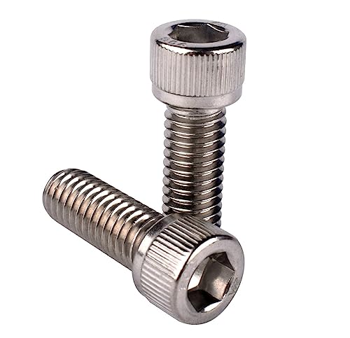 5/16-18 x 5/8" Allen Hex Socket Head Screw Bolt, 304 Stainless Steel 18-8, UNC Machine Full Thread, Pack of 15 - size: 5/16-18 x 5/8" (15 PCS)
