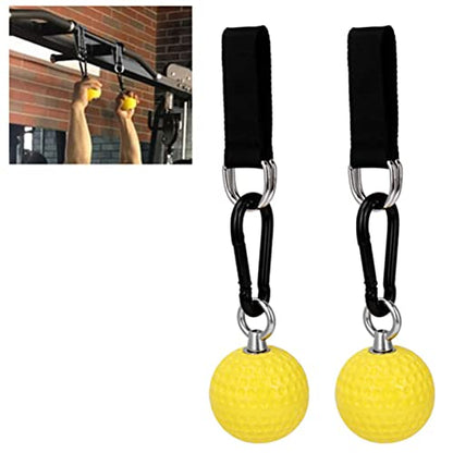 Pull Up Ball Grip,Non Slip Rock Climbing Holds Pull Up Ball for Strength Training Attachment,good grip feeling and even distribution of concave points on the surface,200KG