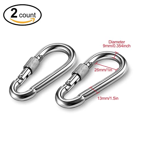 Black Swing Swivel, 35 KN Safest Rotational Device Hanging Accessory - color: Black, size: 35 KN